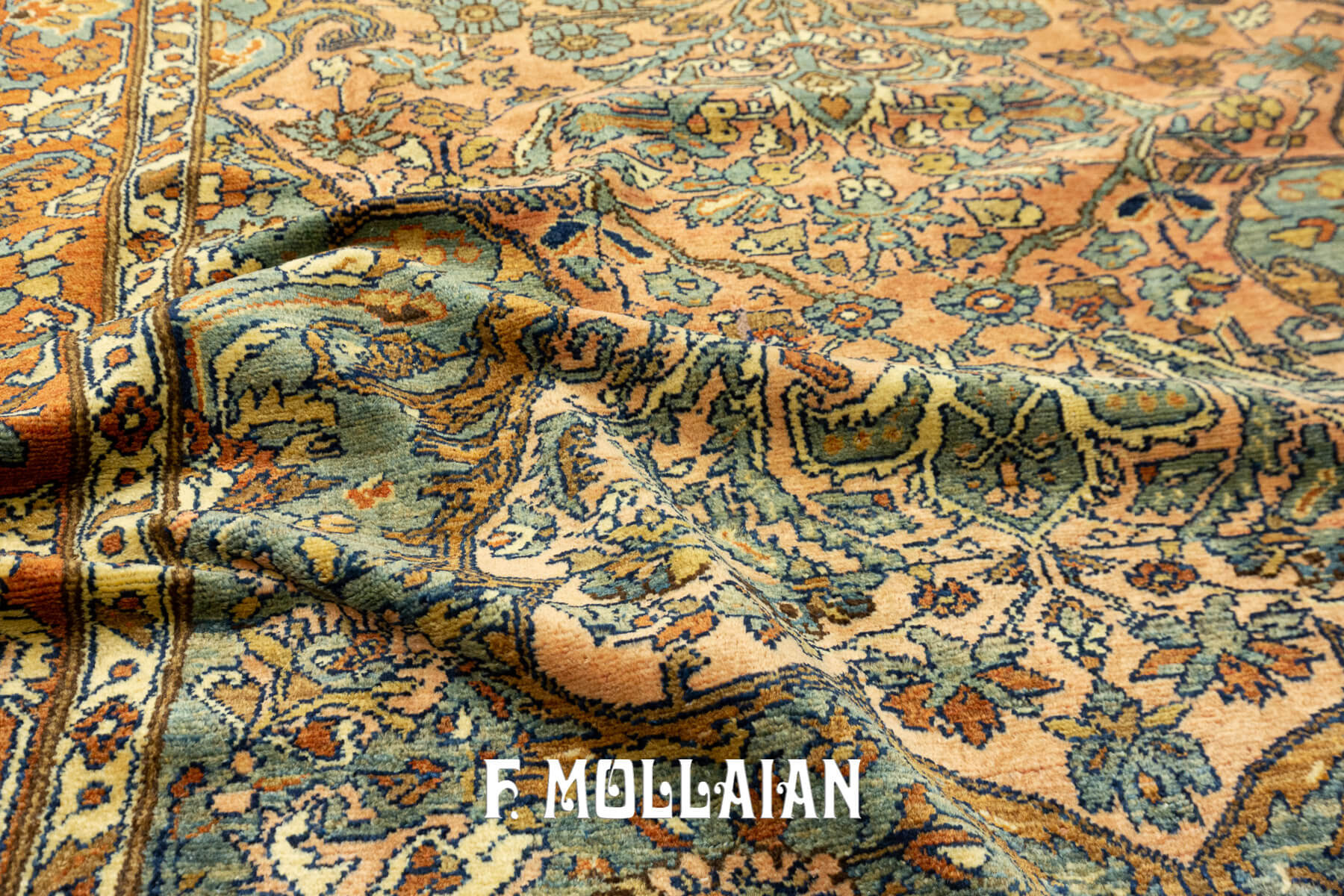 Tapis Lilian Champ de Prière Couleur Saumon n°:72660200
